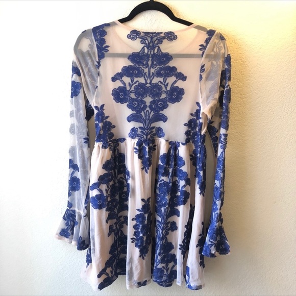 Temecula mini dress For Love & Lemons floral print dress size medium - Picture 9 of 9